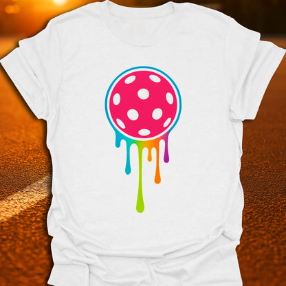Neon Pickleball Drip T-Shirt