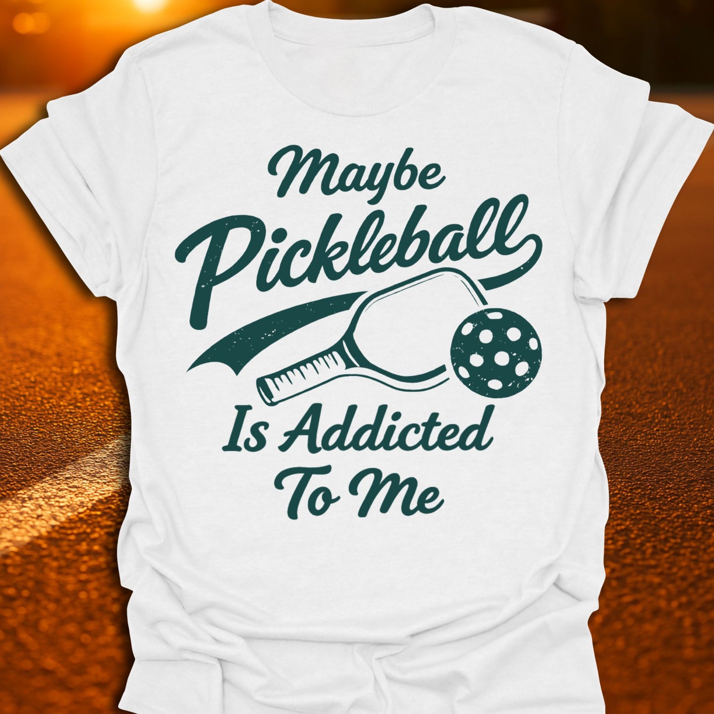 Addicted To Me Vintage Pickleball T-Shirt